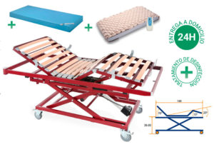 Alquiler Cama articulada Hospital Elevable Alquiler Cama Articulada Hospital Elevable
